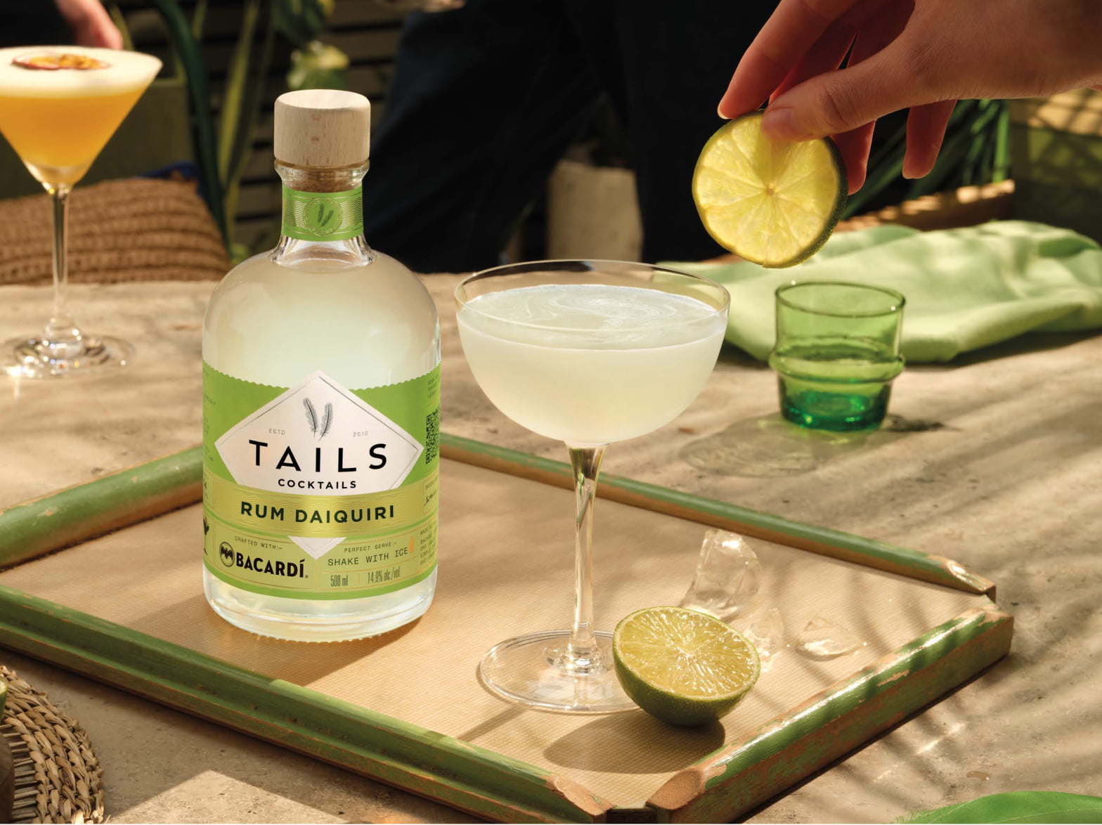 Rum Daiquiri Cocktail Ready Made Classic Cocktails Tails Cocktails