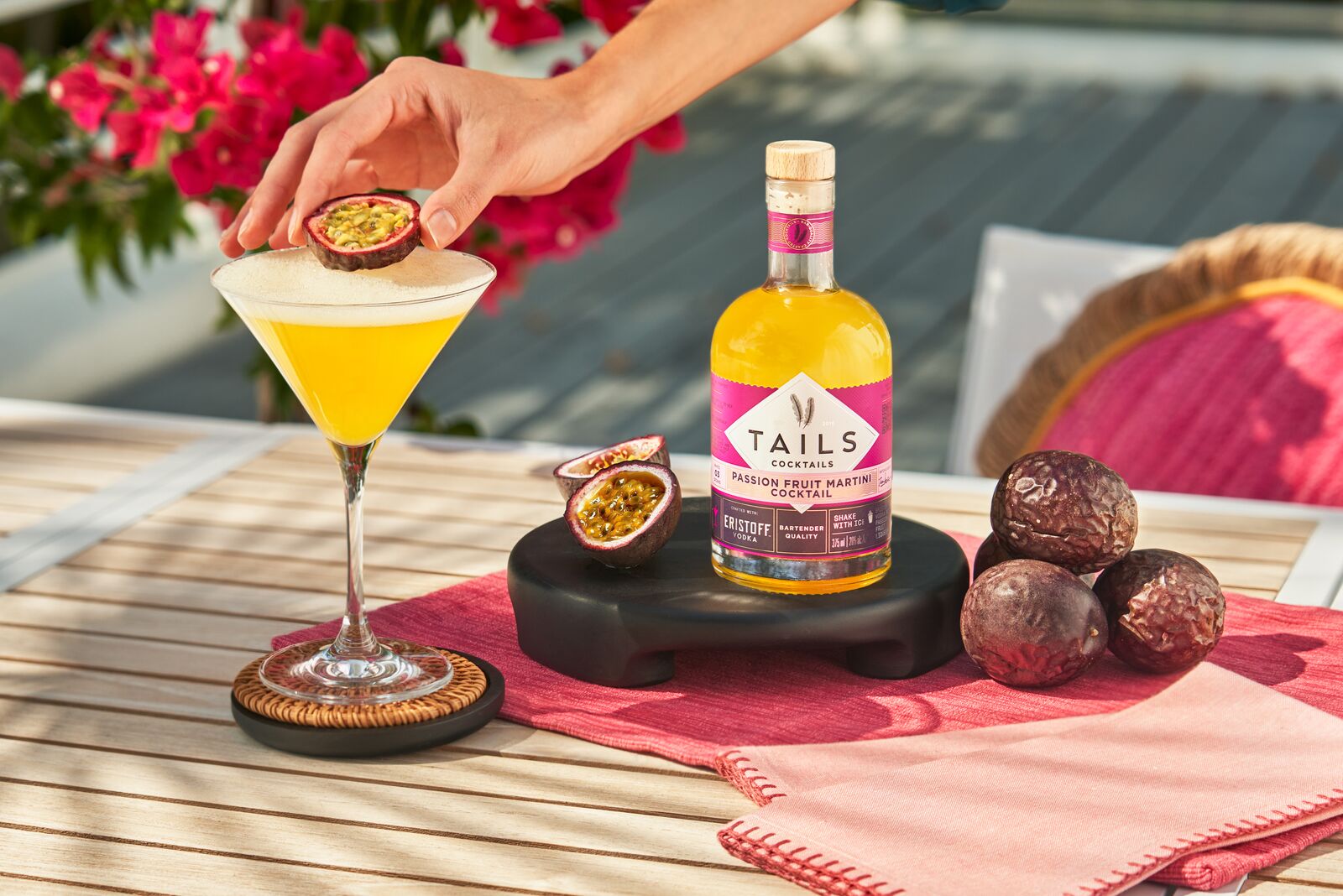 Passionfruit Martini Cocktail Bottled Cocktails TAILS® Cocktails