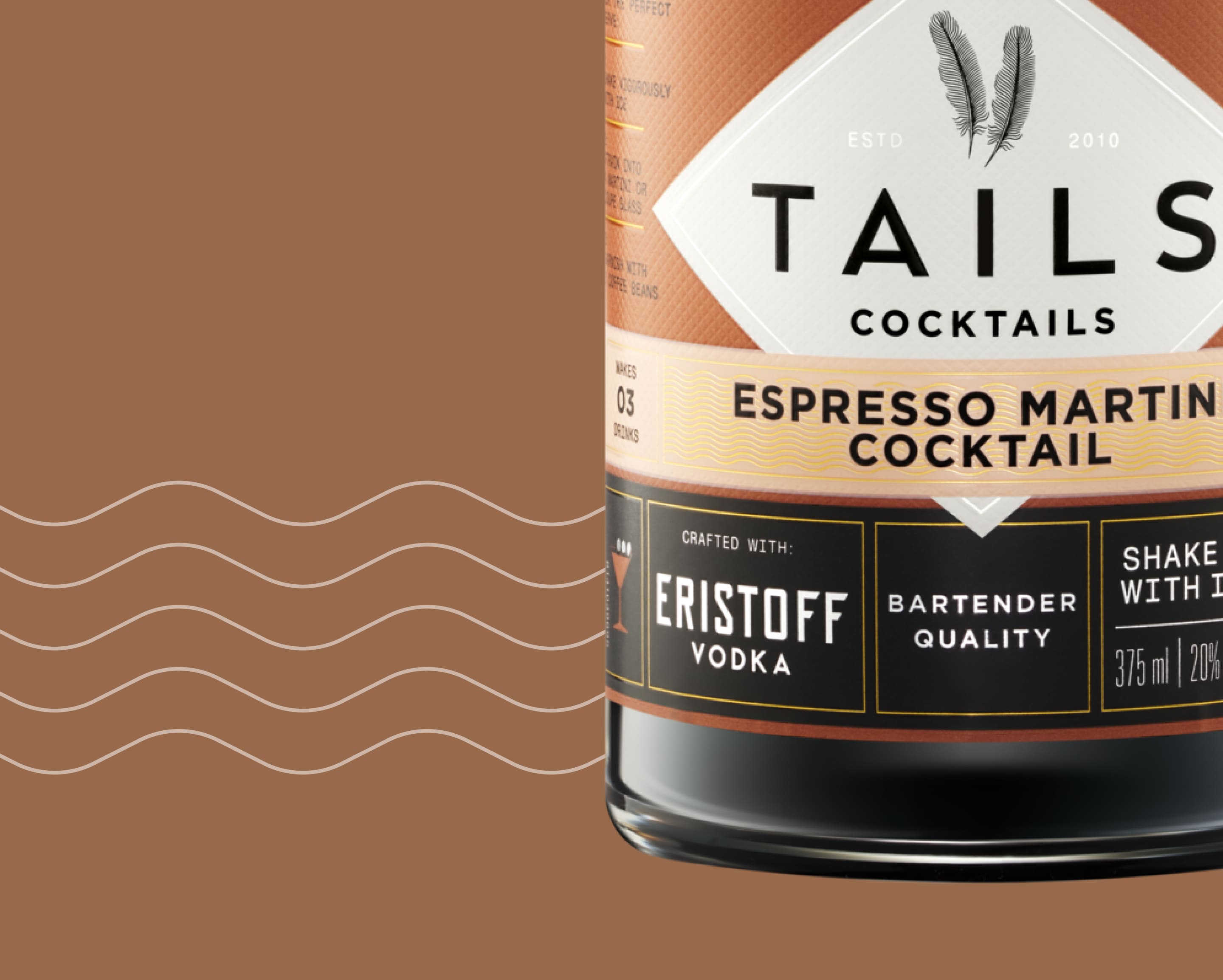 Espresso Martini Cocktail | Premixed Cocktails | TAILS® Cocktails